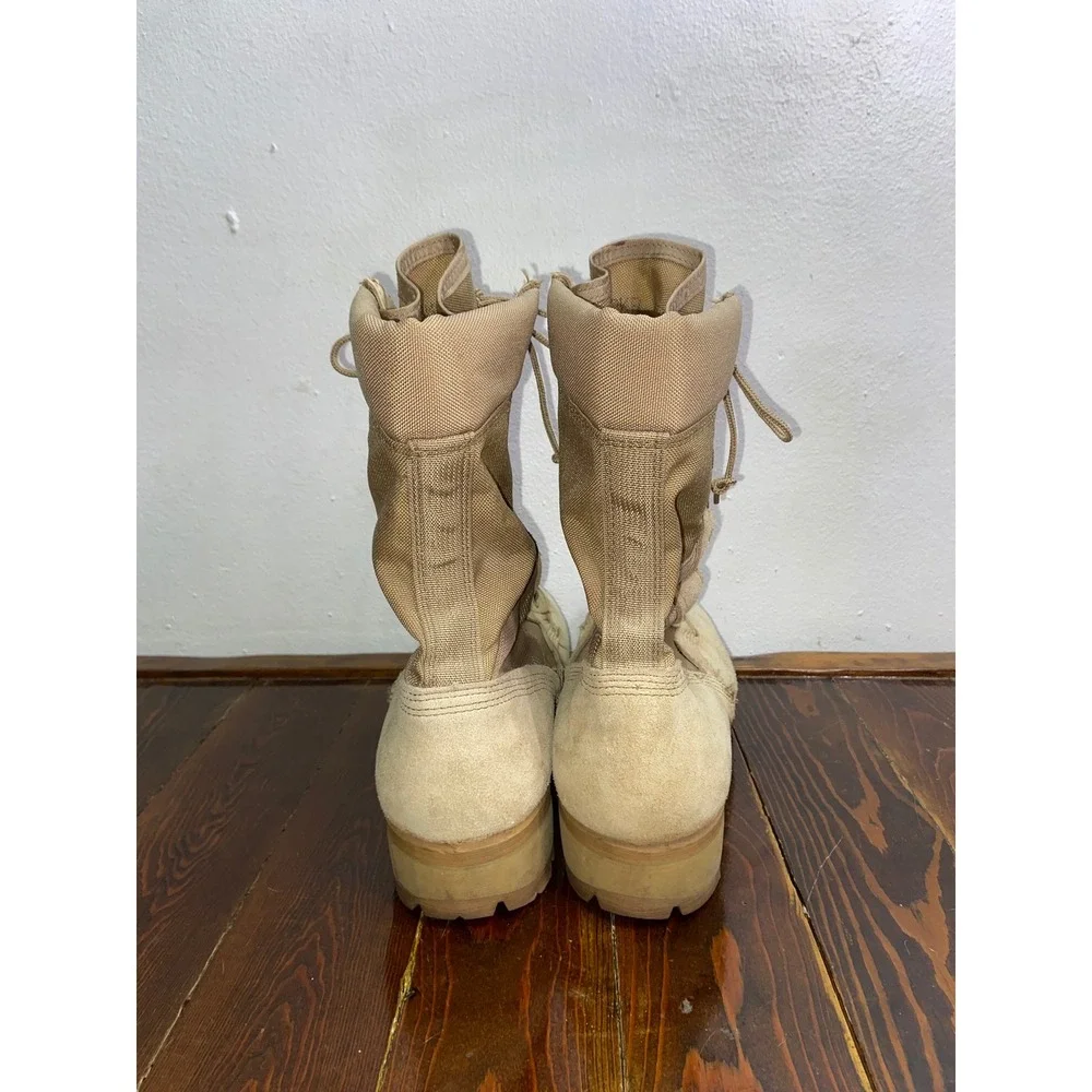USGI Rocky 789 Desert Tan Suede Military Combat Tactical Boots Vibram Sierra 10N